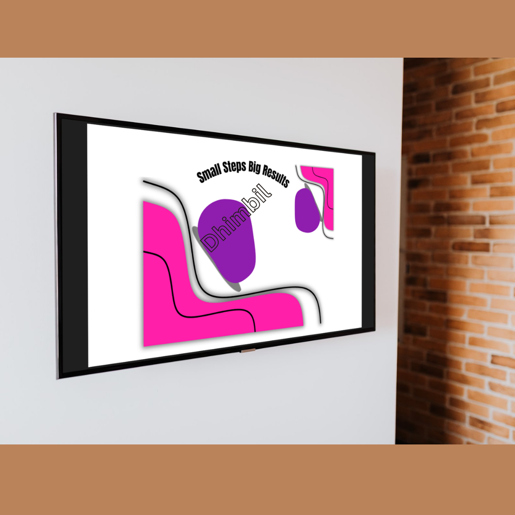 digital download-Small Steps Big Results Motivational Art Print (36x24", 3:2 Ratio)